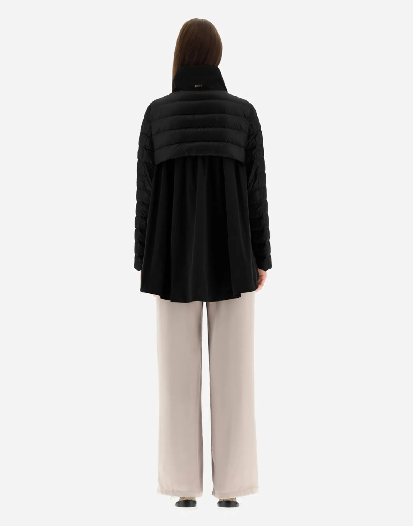 Herno Coat In Nylon Ultralight & New Techno Taffeta