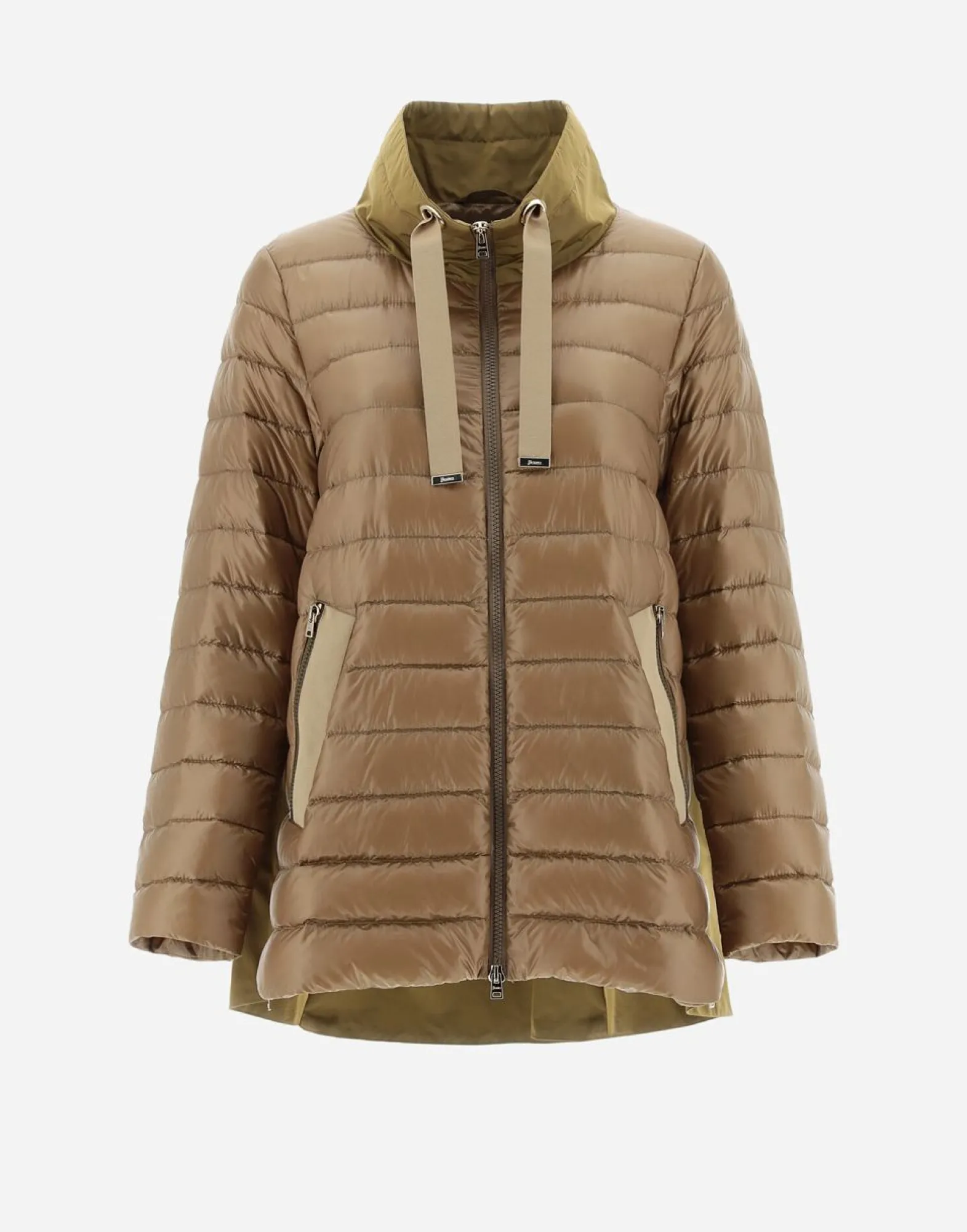 Herno Coat In Nylon Ultralight & New Techno Taffeta