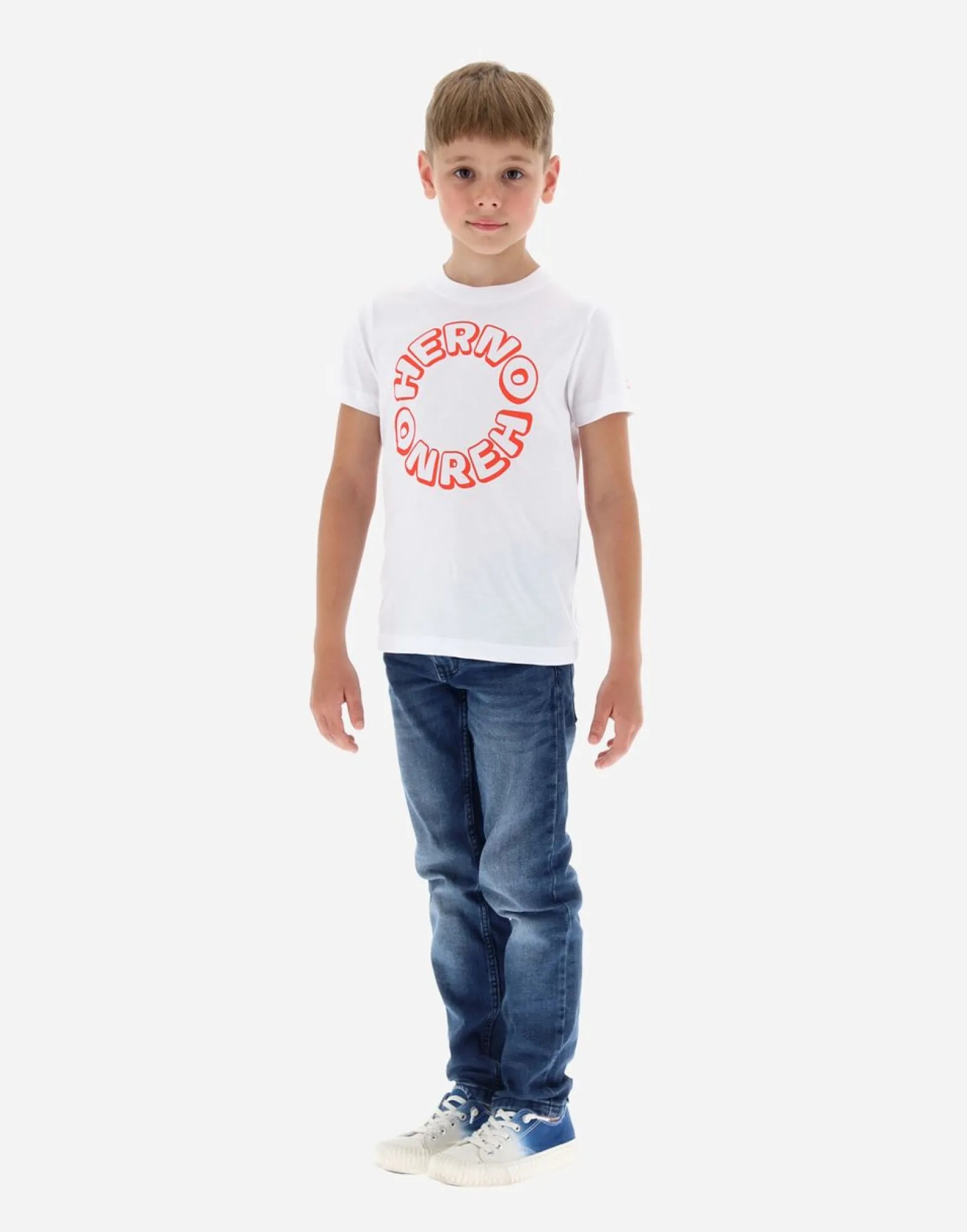 Herno Cotton T-Shirt With Print