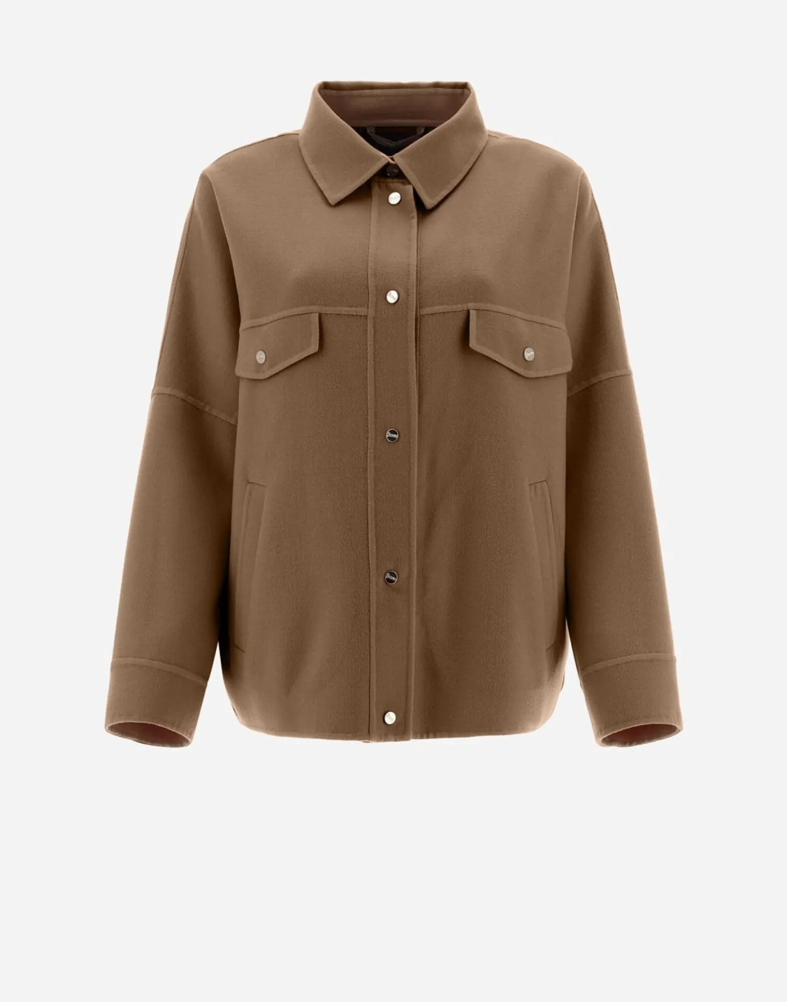 Herno Double-Layered Wool Bomber Jacket