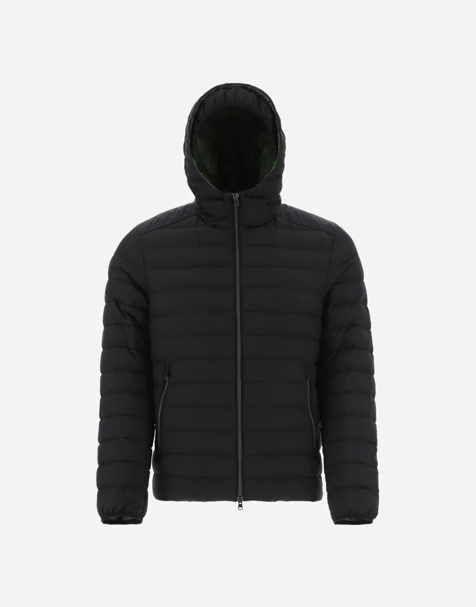 Herno Down Washed Nylon And Ultralight Sportswear Bomber