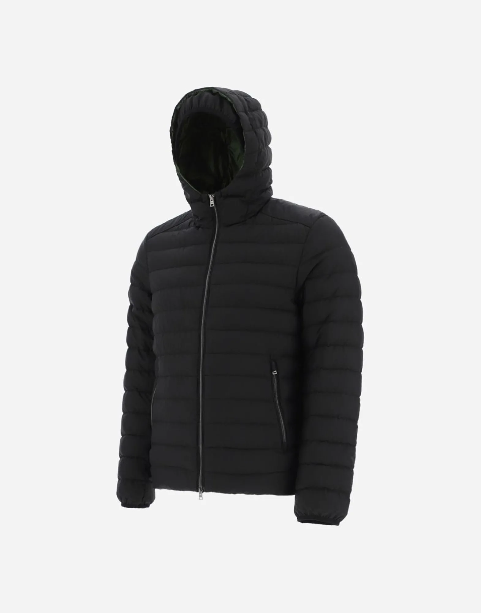 Herno Down Washed Nylon And Ultralight Sportswear Bomber