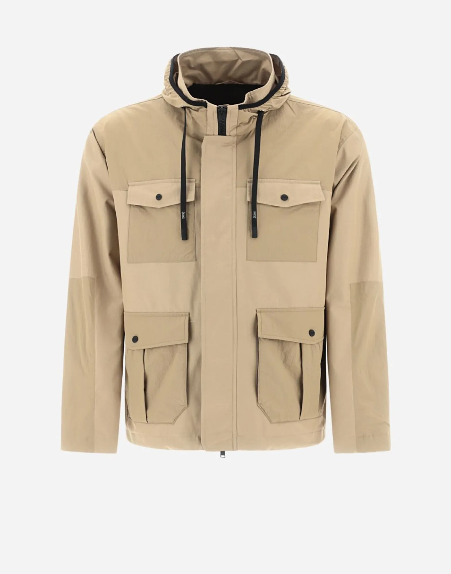 Herno Field Jacket In Delon & Ultralight Crease