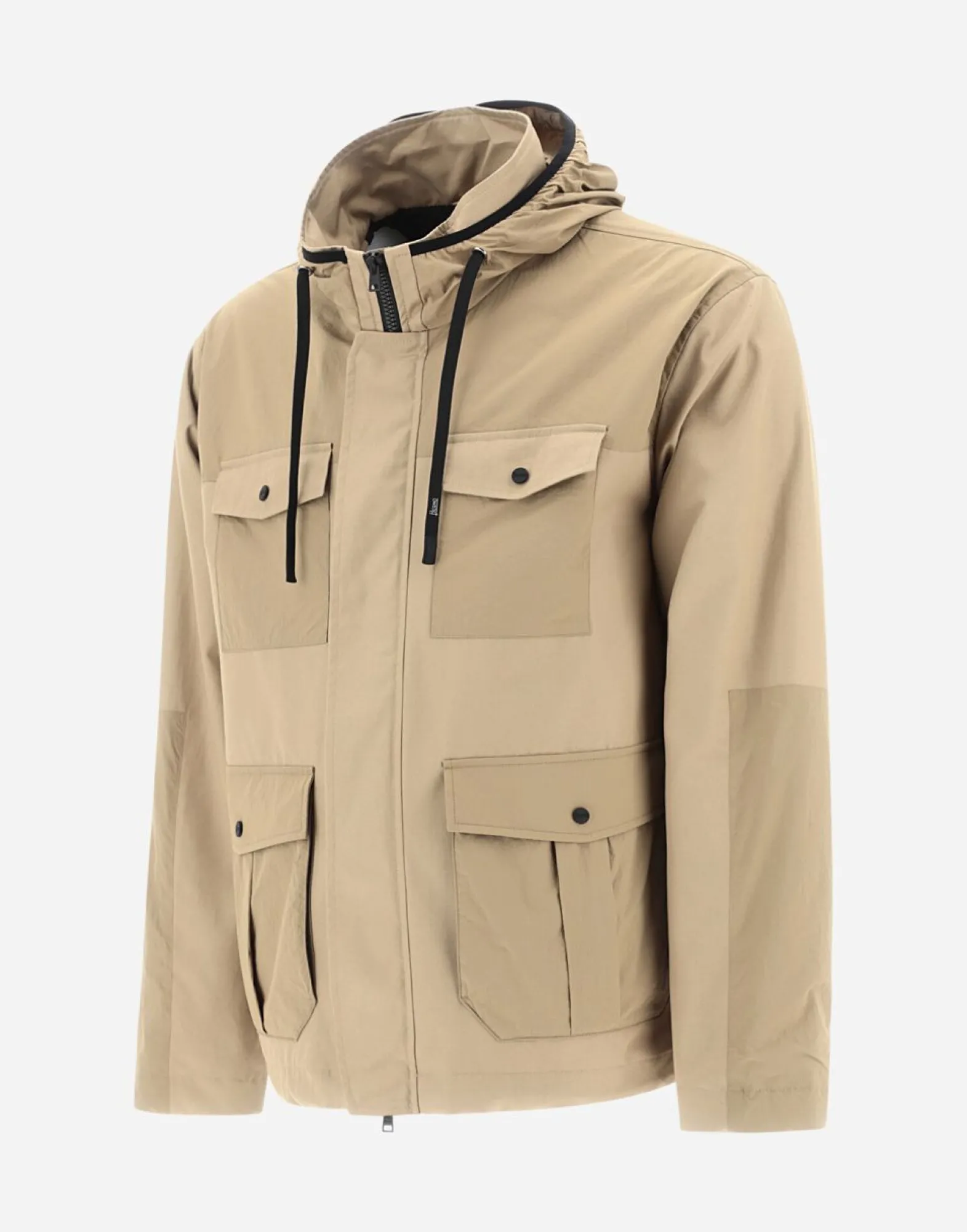 Herno Field Jacket In Delon & Ultralight Crease
