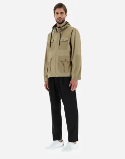 Herno Field Jacket In Delon & Ultralight Crease