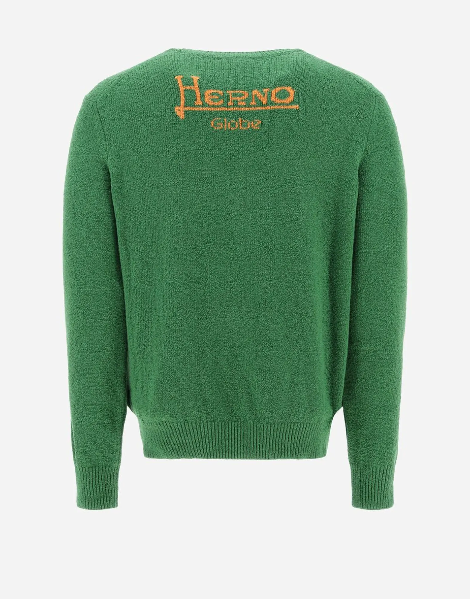 Herno Globe Sweater In Organic Cotton Boucle