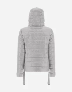 Herno Hooded Bomber Jacket In Nylon Ultralight