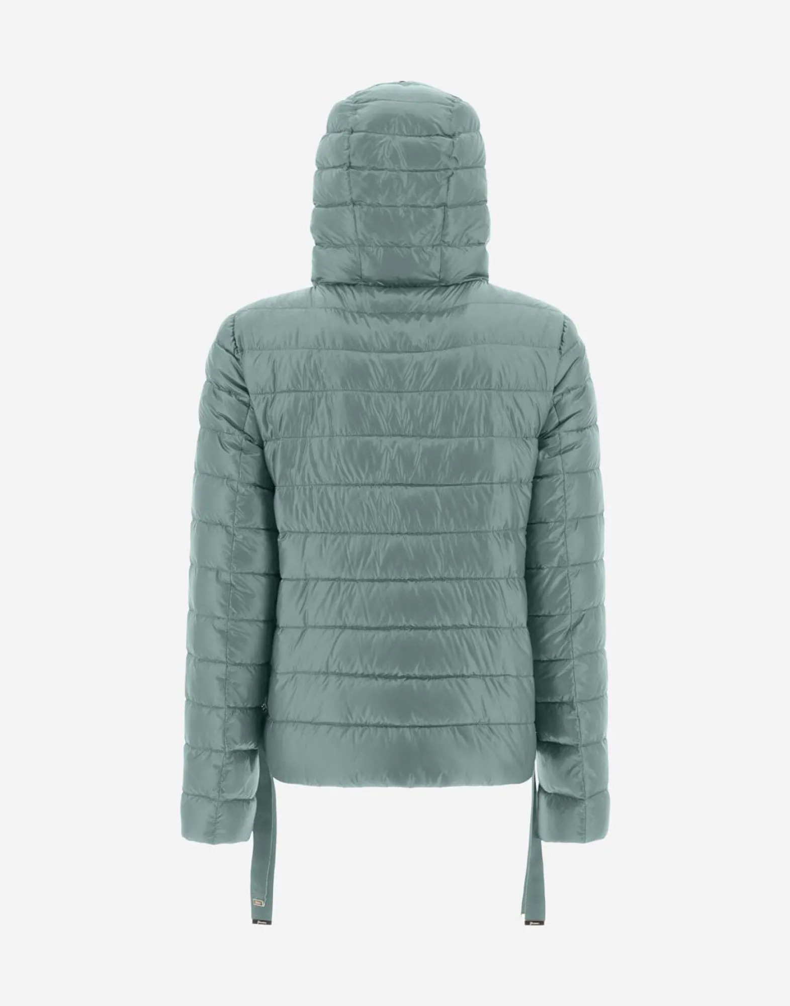 Herno Hooded Bomber Jacket In Nylon Ultralight