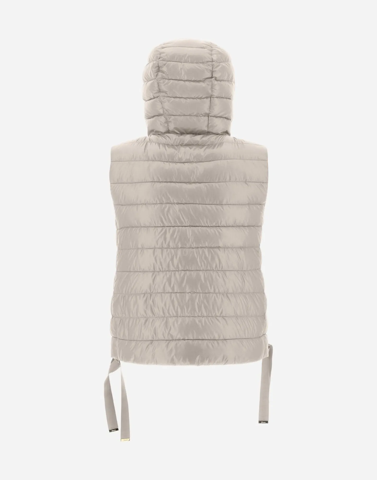 Herno Hooded Waistcoat In Nylon Ultralight