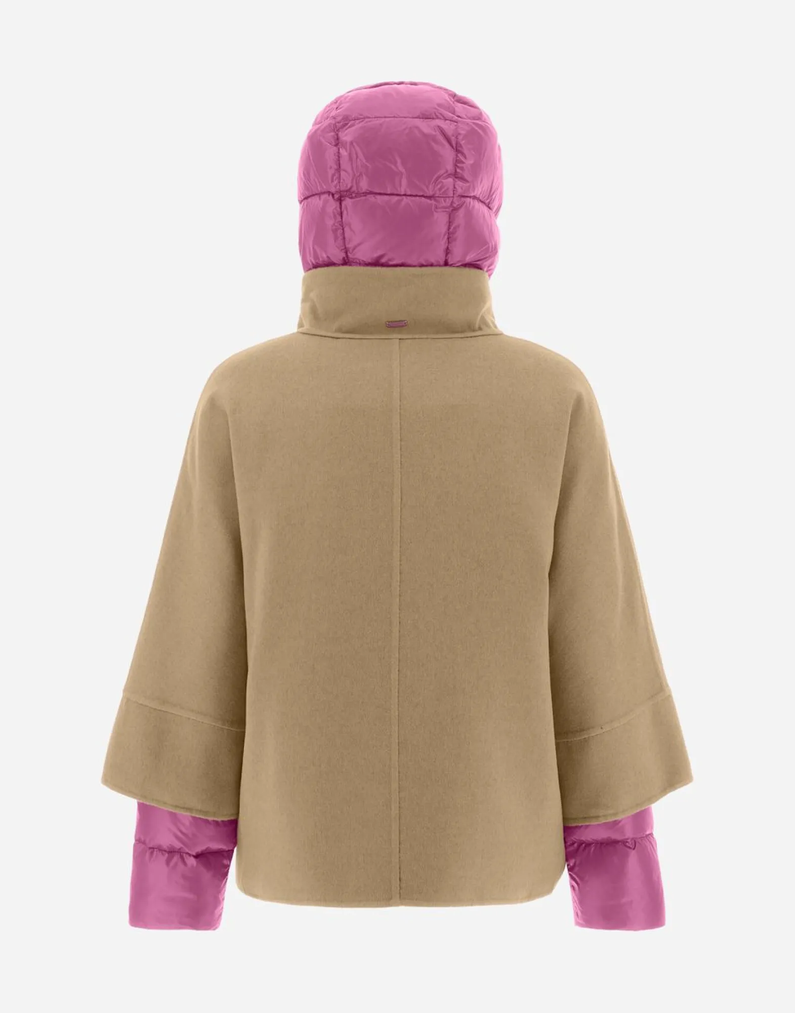 Herno 2-In-1 Double Wool And Reversible Nylon Ultralight Jacket