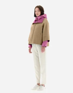 Herno 2-In-1 Double Wool And Reversible Nylon Ultralight Jacket