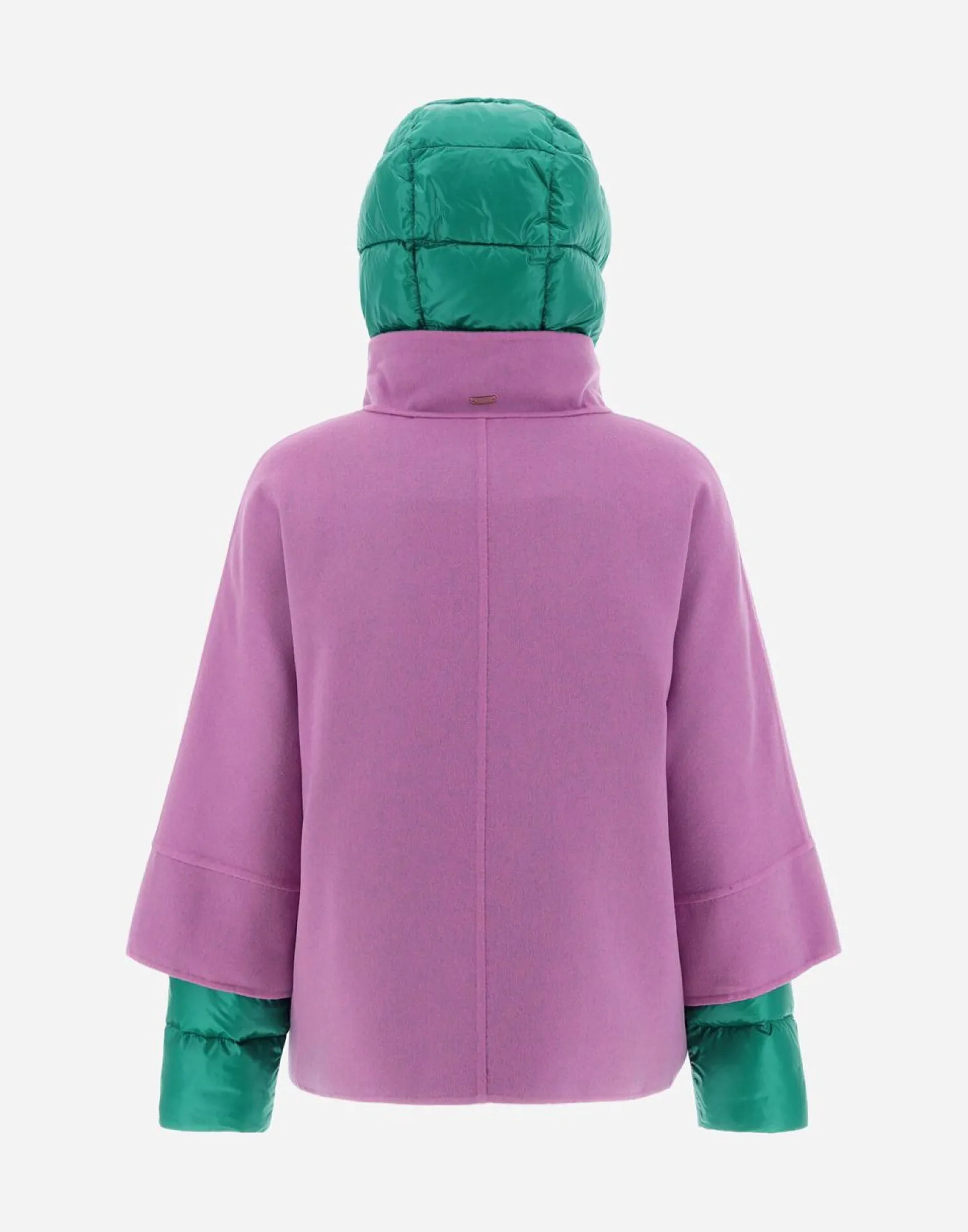 Herno 2-In-1 Double Wool And Reversible Nylon Ultralight Jacket