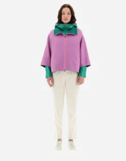 Herno 2-In-1 Double Wool And Reversible Nylon Ultralight Jacket