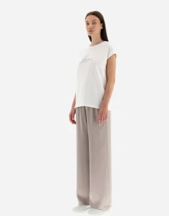 Herno Interlock Jersey T-Shirt With Rhinestones
