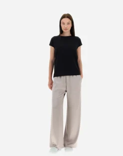 Herno Interlock Jersey T-Shirt With Rhinestones