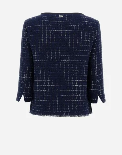 Herno Jacket In Casual Tweed