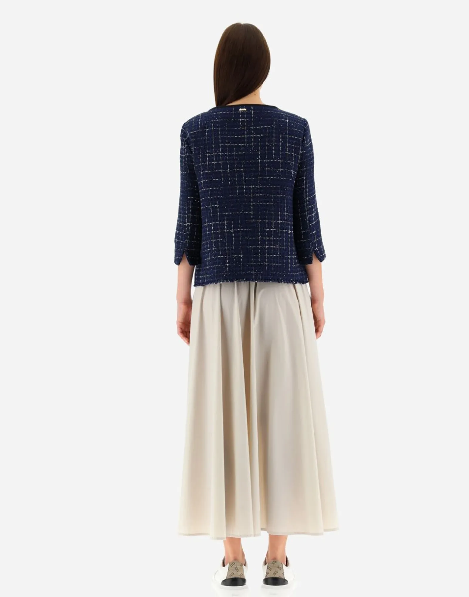 Herno Jacket In Casual Tweed