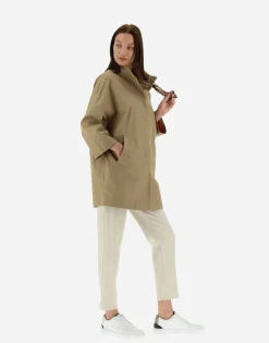 Herno Jacket In Delon With Foulard