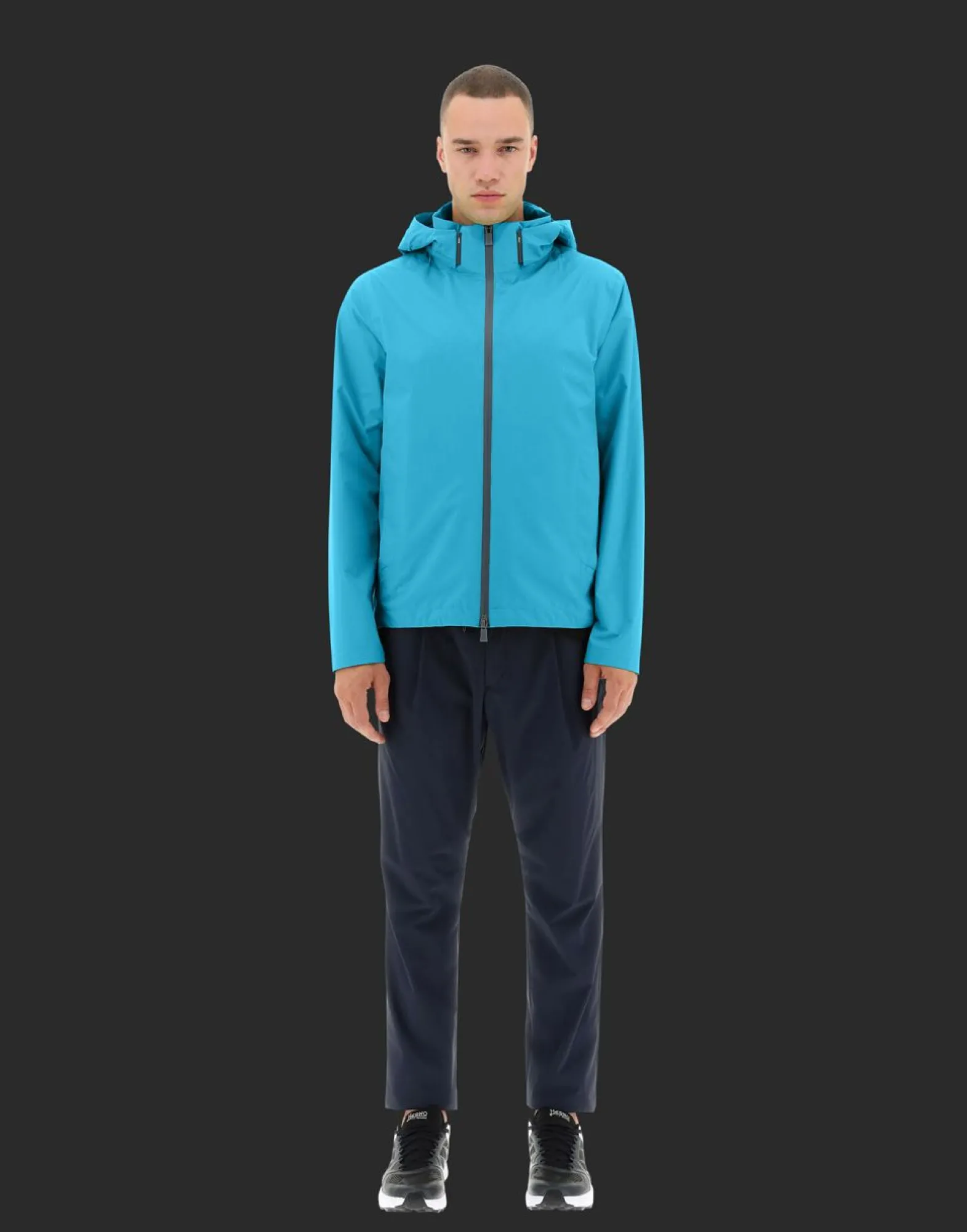 Herno Laminar Bomber Jacket In Gore-Tex Paclite® Shell