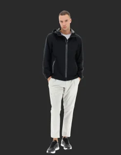 Herno Laminar Bomber Jacket In Gore-Tex Paclite® Shell With Mesh Details