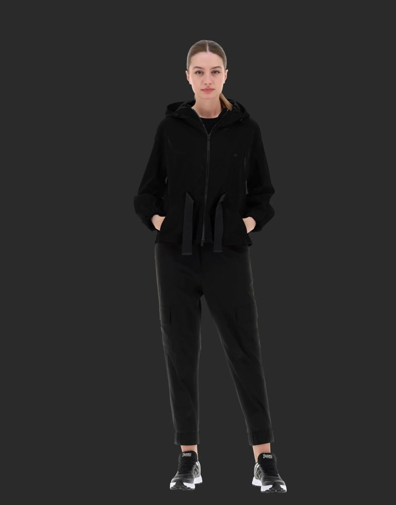 Herno Laminar Cape In Lady Bird