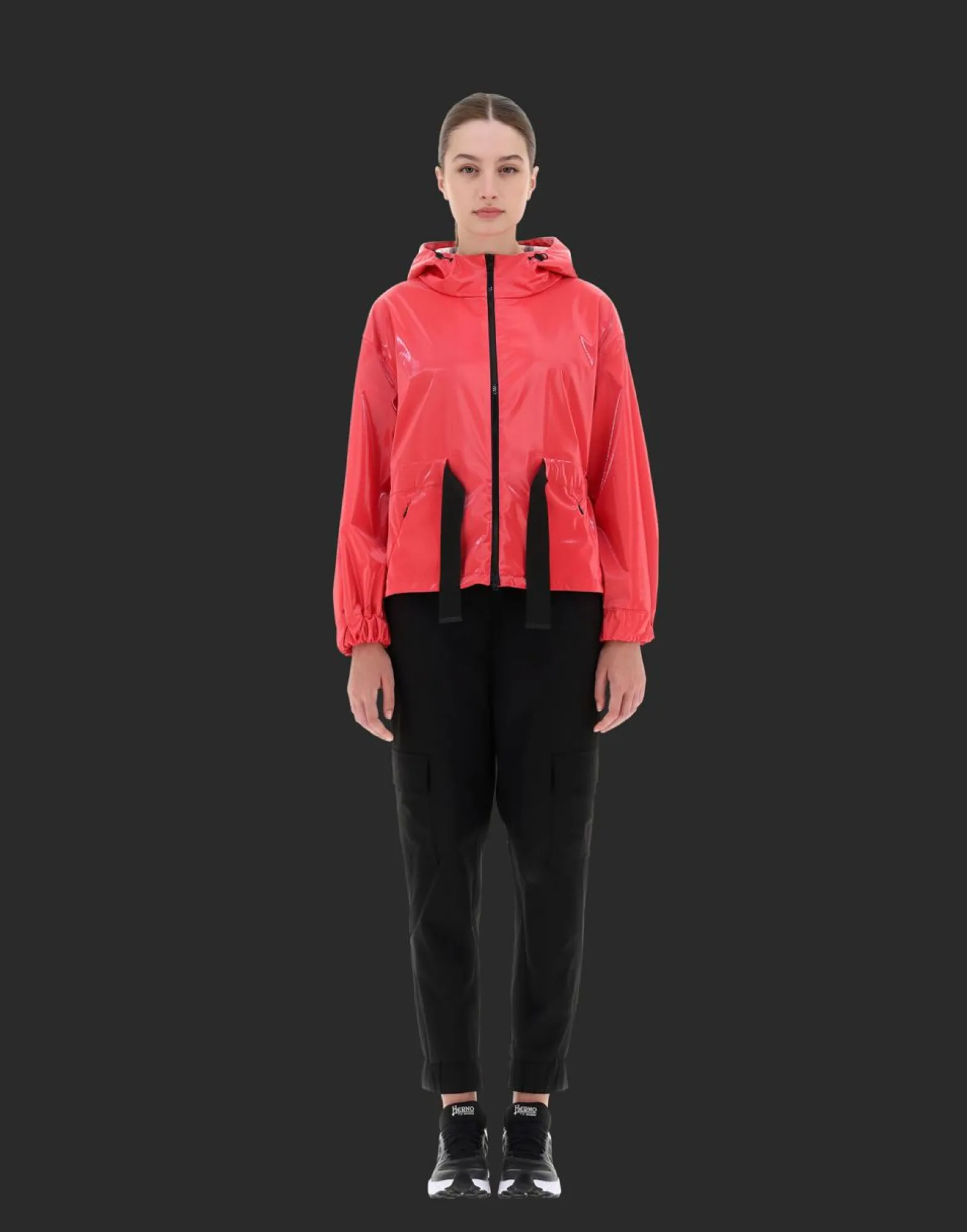 Herno Laminar Cape In Lady Bird