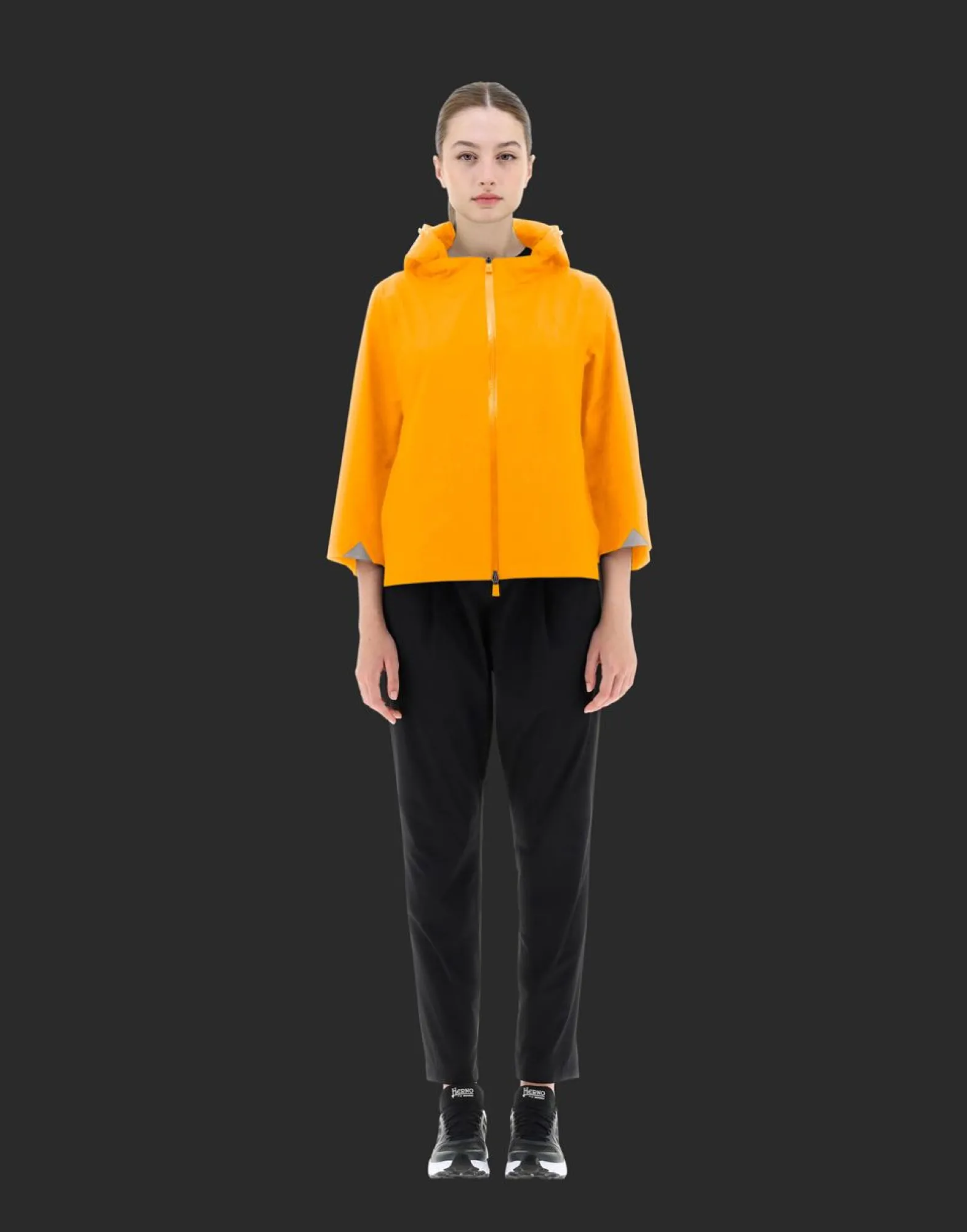 Herno Laminar Cape Jacket In Gore-Tex Paclite® Shell