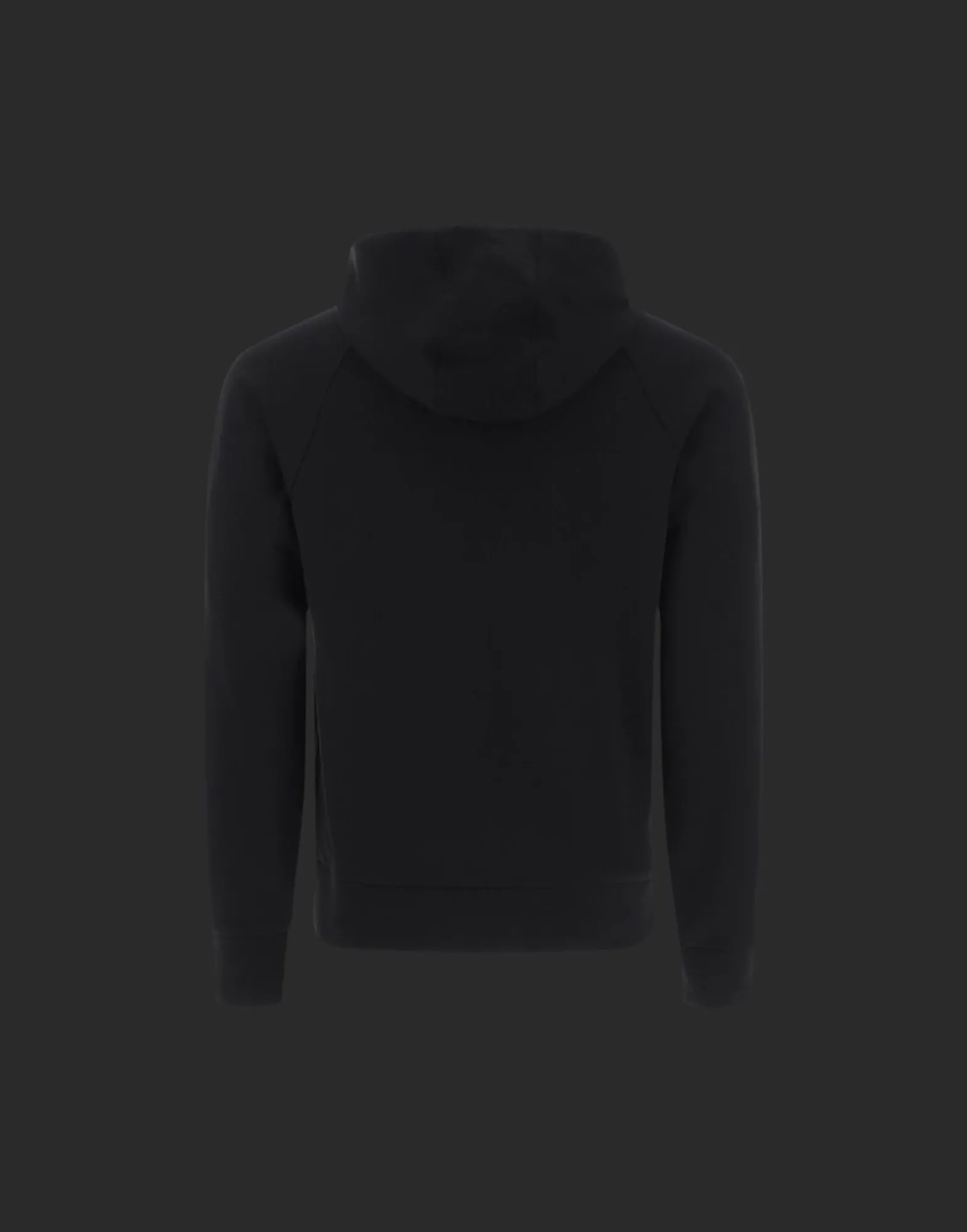 Herno Laminar Cotton Sweater Hoodie With Logo
