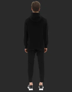 Herno Laminar Cotton Sweater Hoodie With Logo
