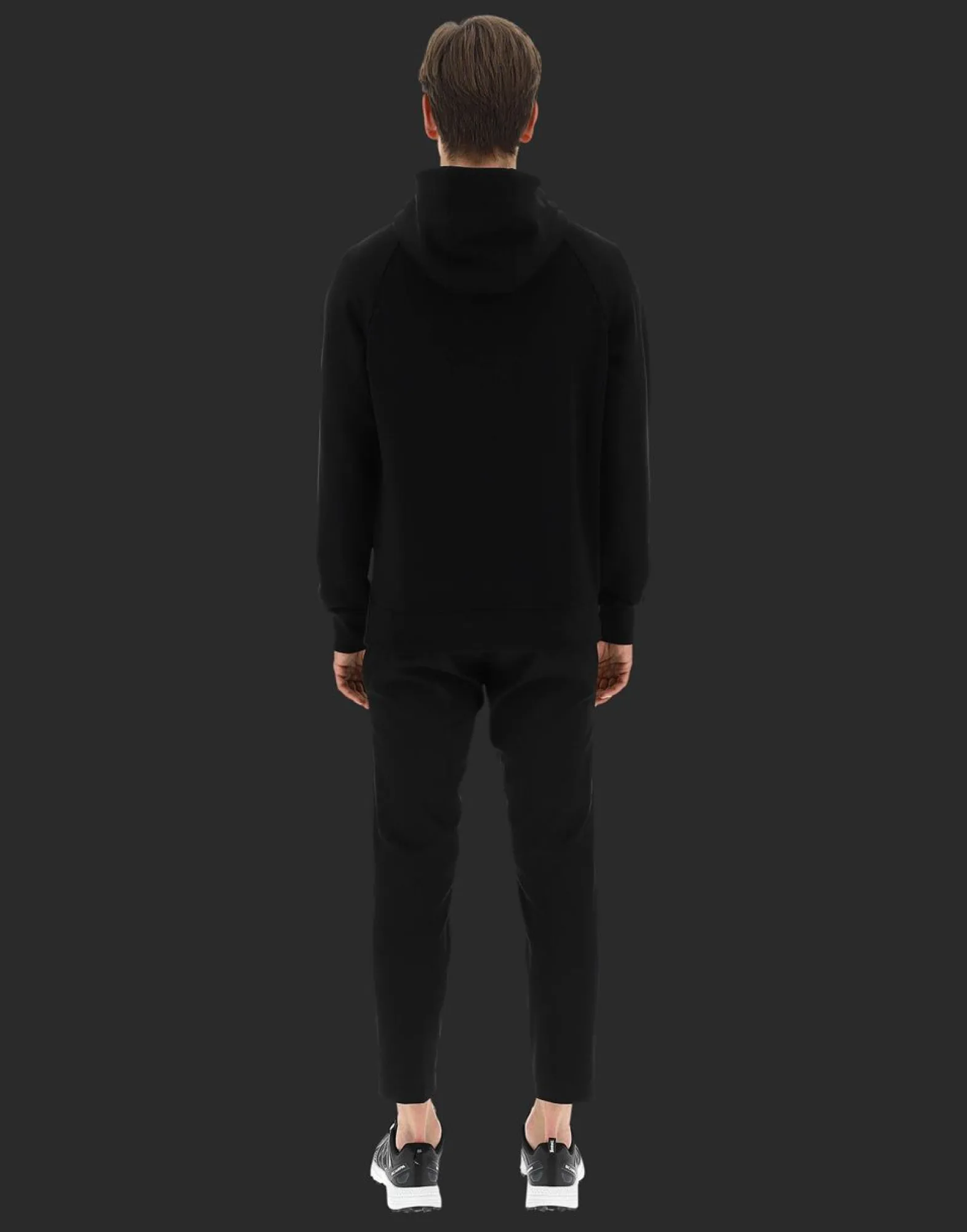Herno Laminar Cotton Sweater Hoodie With Logo