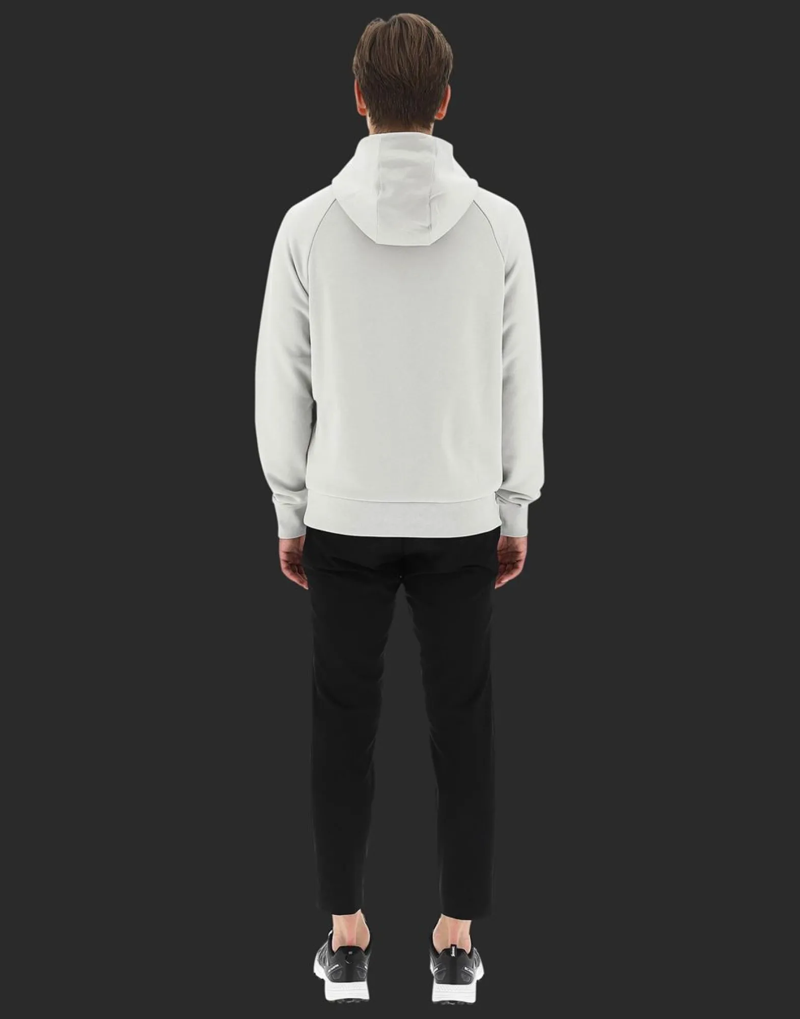 Herno Laminar Cotton Sweater Hoodie With Logo