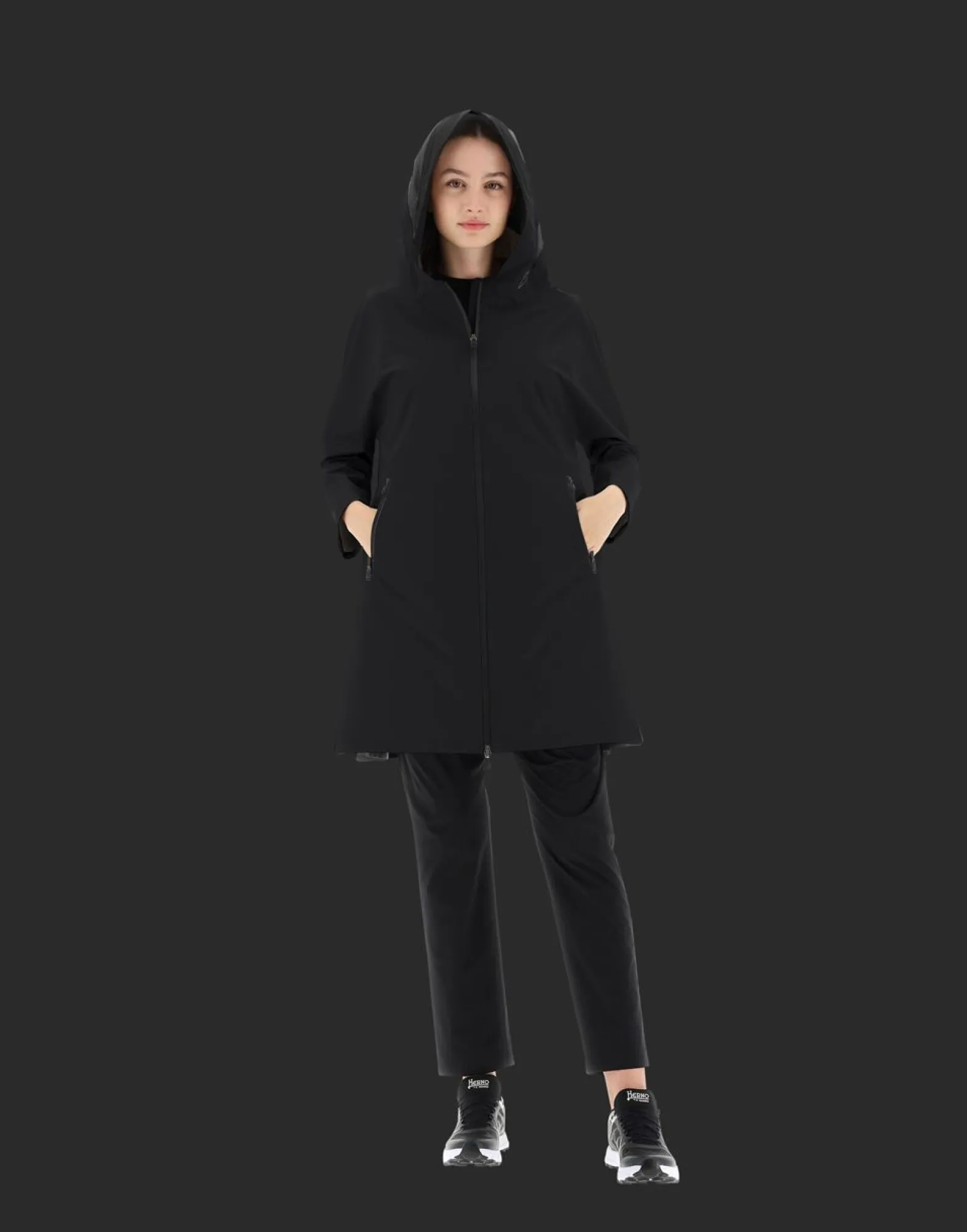Herno Laminar Hooded Parka In Gore-Tex Paclite® Shell