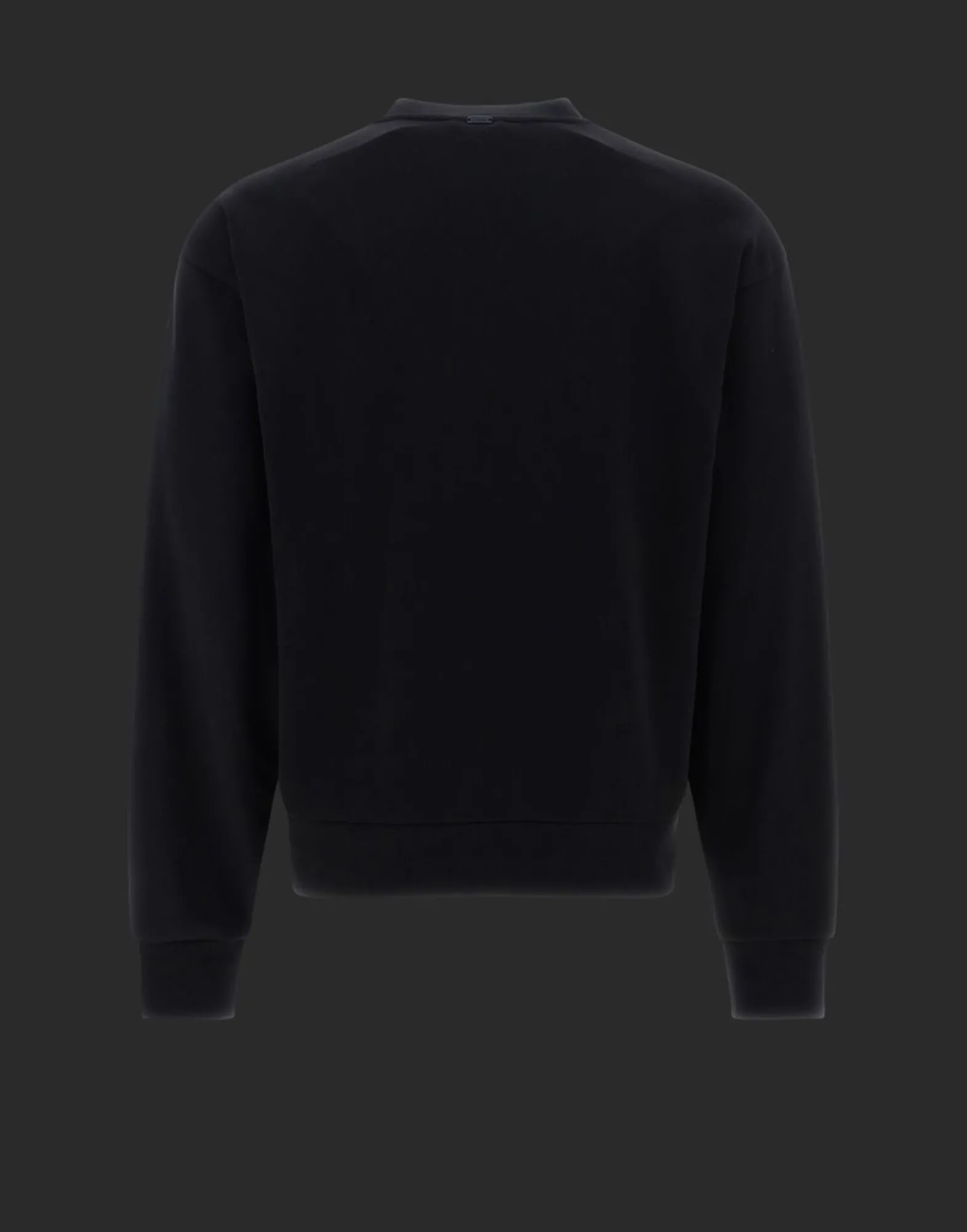 Herno Laminar Sweatshirt In Cotton Sweater With Nylon Details