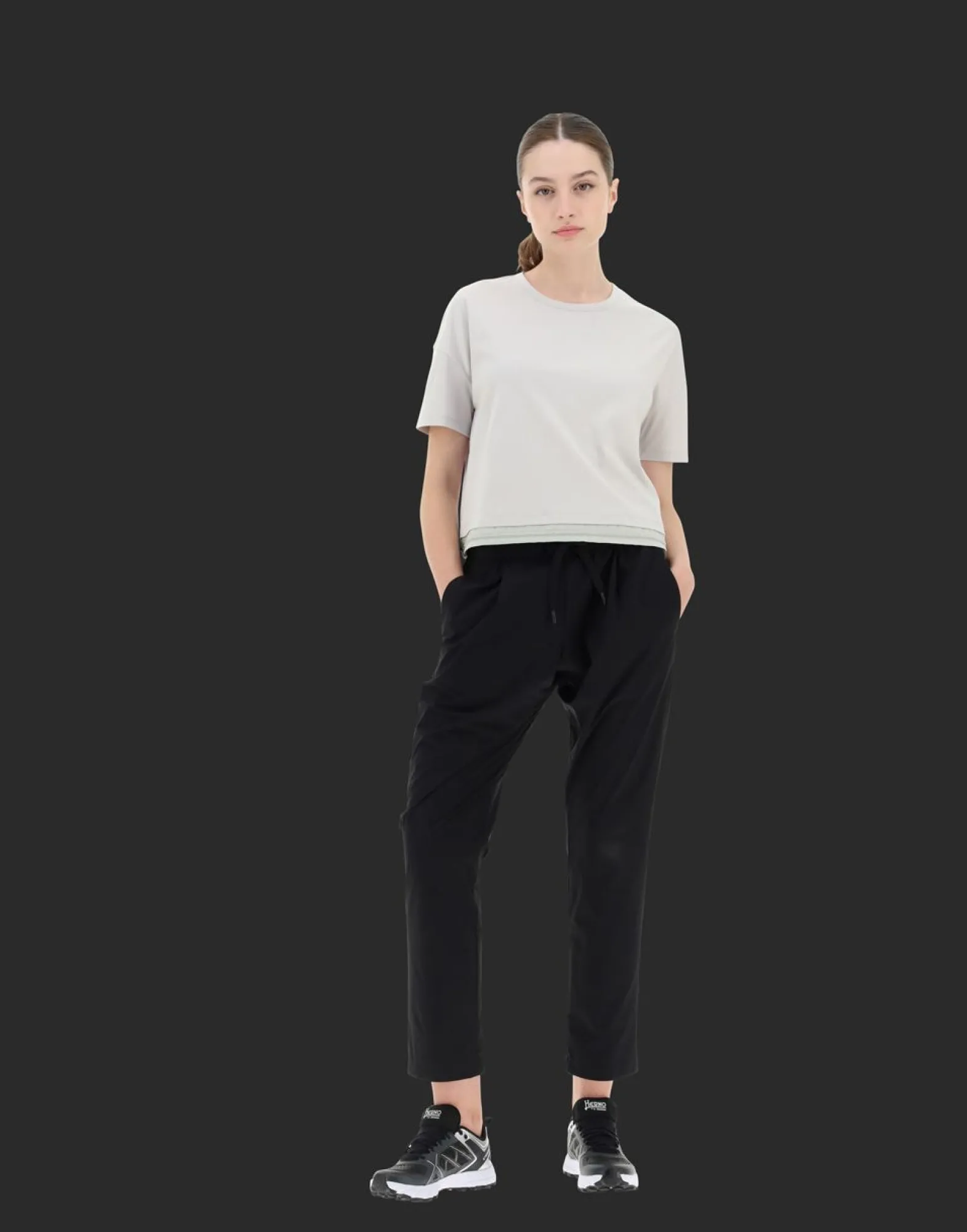 Herno Laminar Trousers In Nylon Maestro