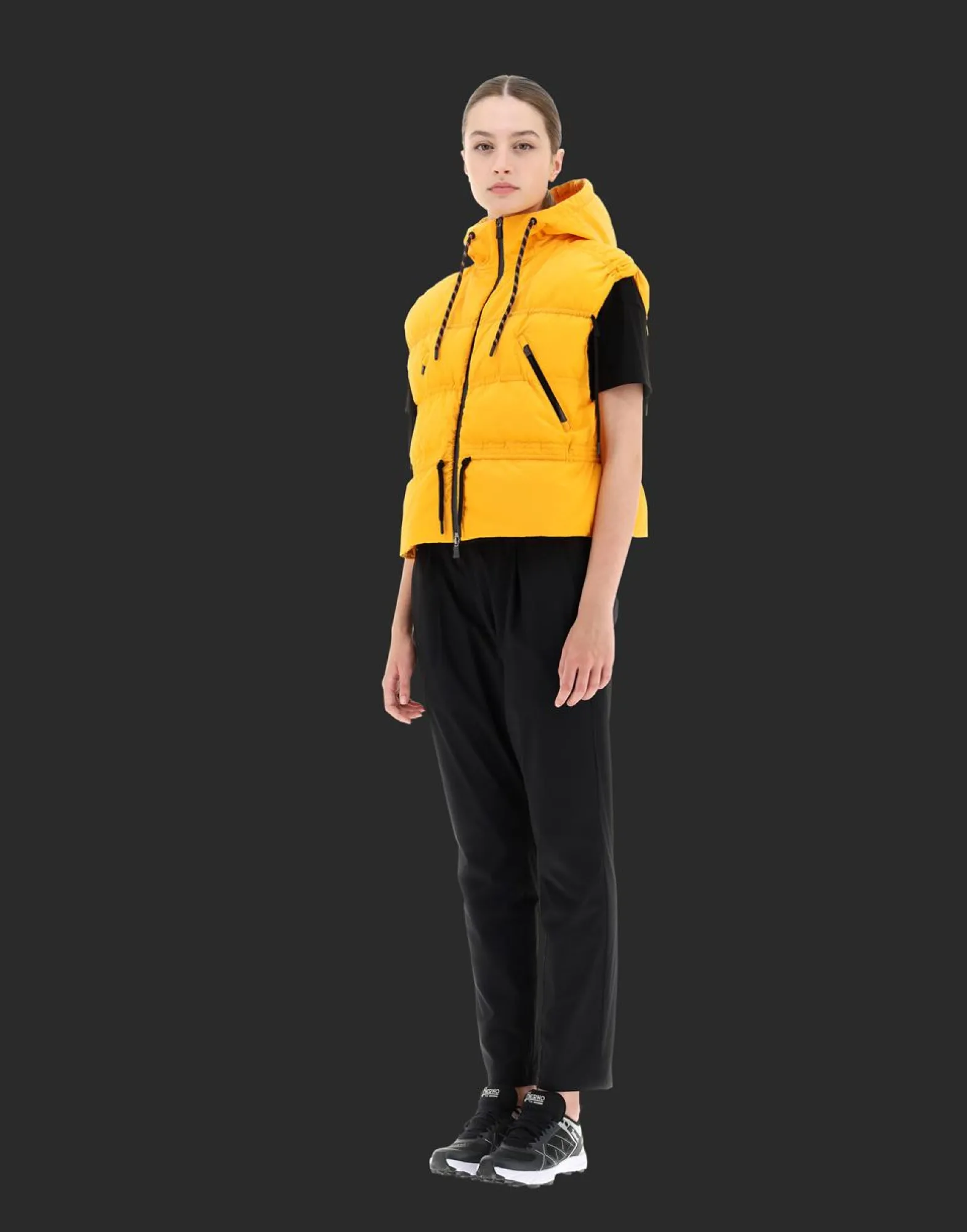 Herno Laminar Waistcoat In Light Opalescent