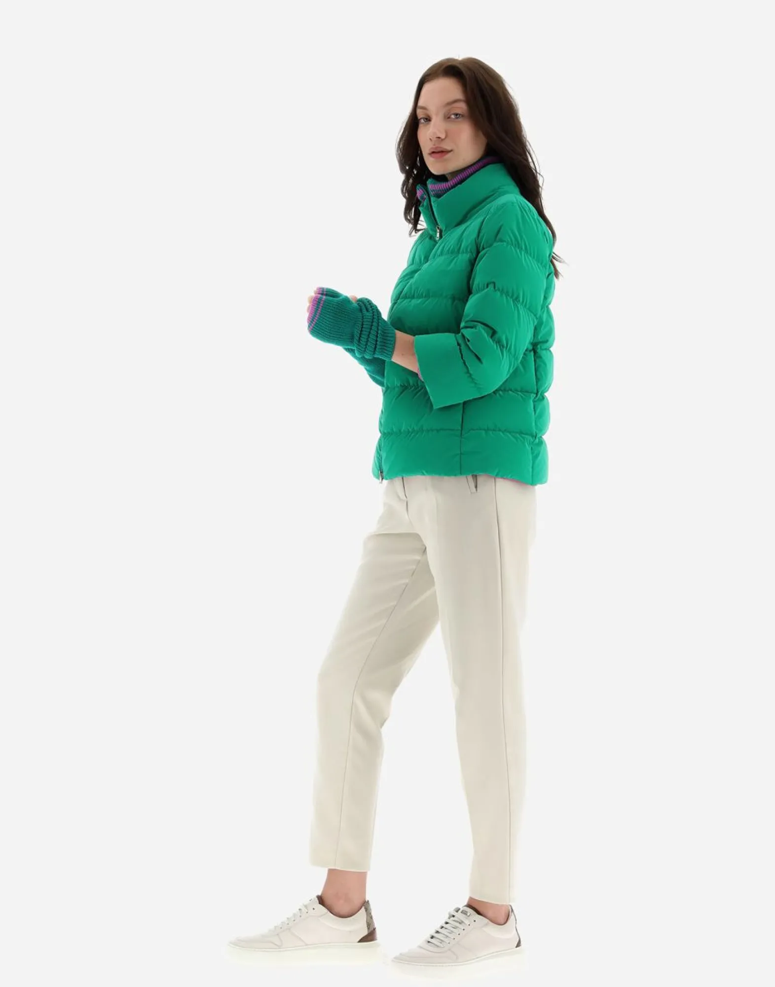 Herno Mat Glaze Cape Jacket
