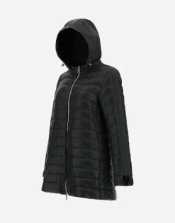 Herno Nylon Ultralight A-Shape With Shantung Details