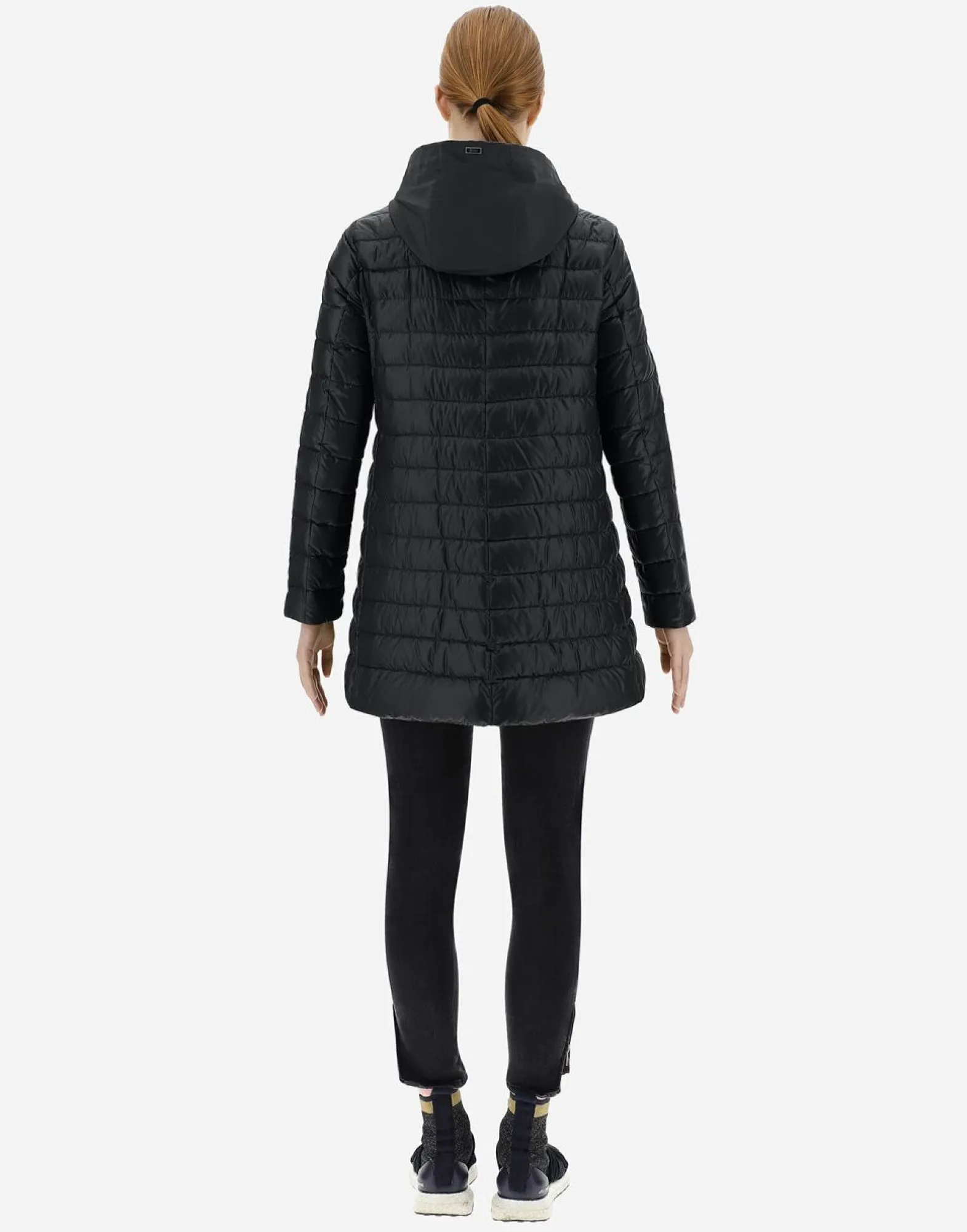 Herno Nylon Ultralight A-Shape With Shantung Details
