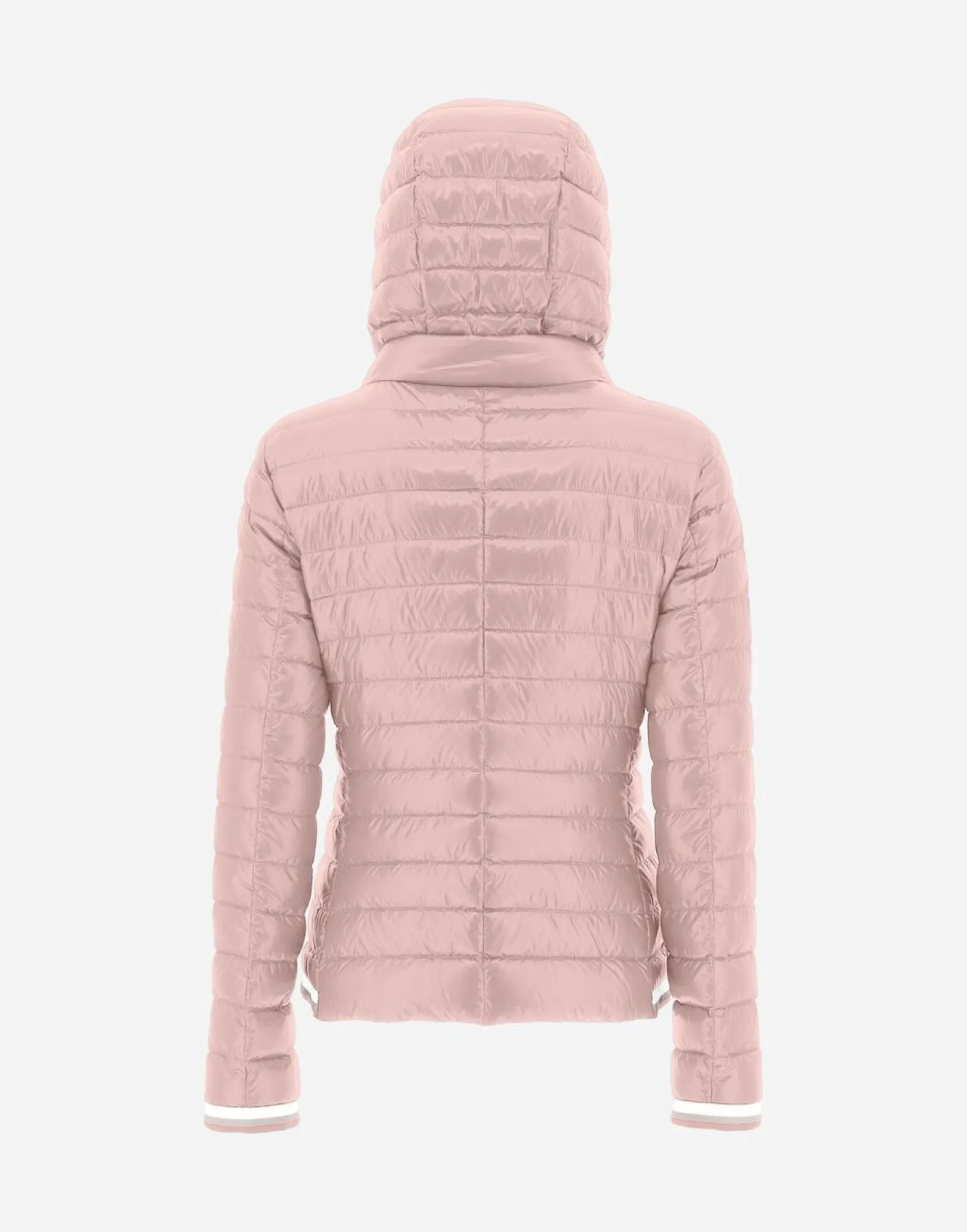 Herno Nylon Ultralight Bomber With Lurex Sweater