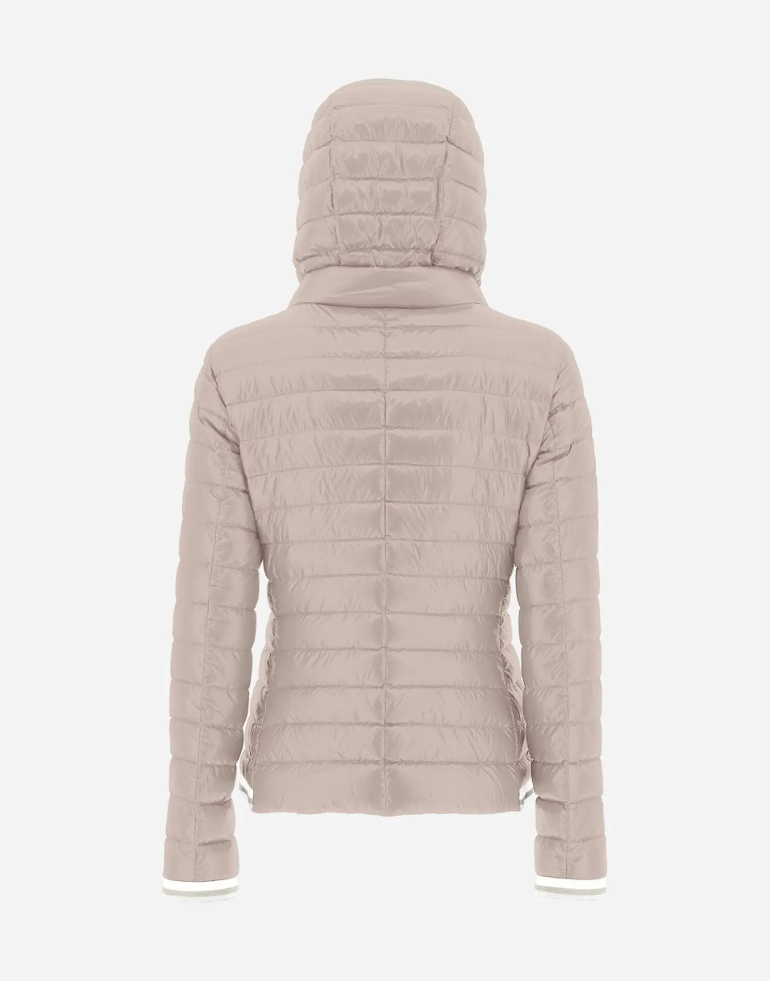 Herno Nylon Ultralight Bomber With Lurex Sweater
