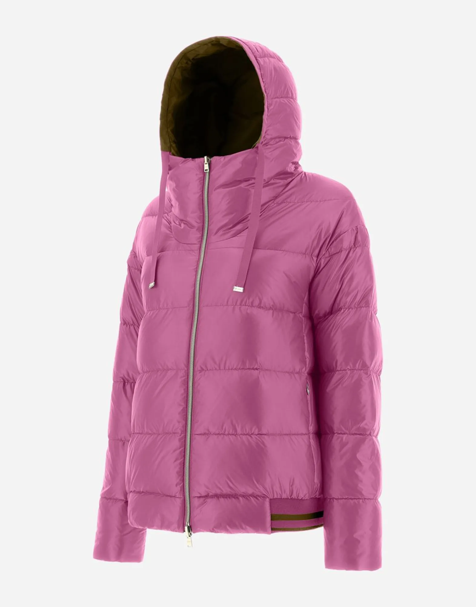 Herno Nylon Ultralight Reversible New Techno Taffeta Bomber