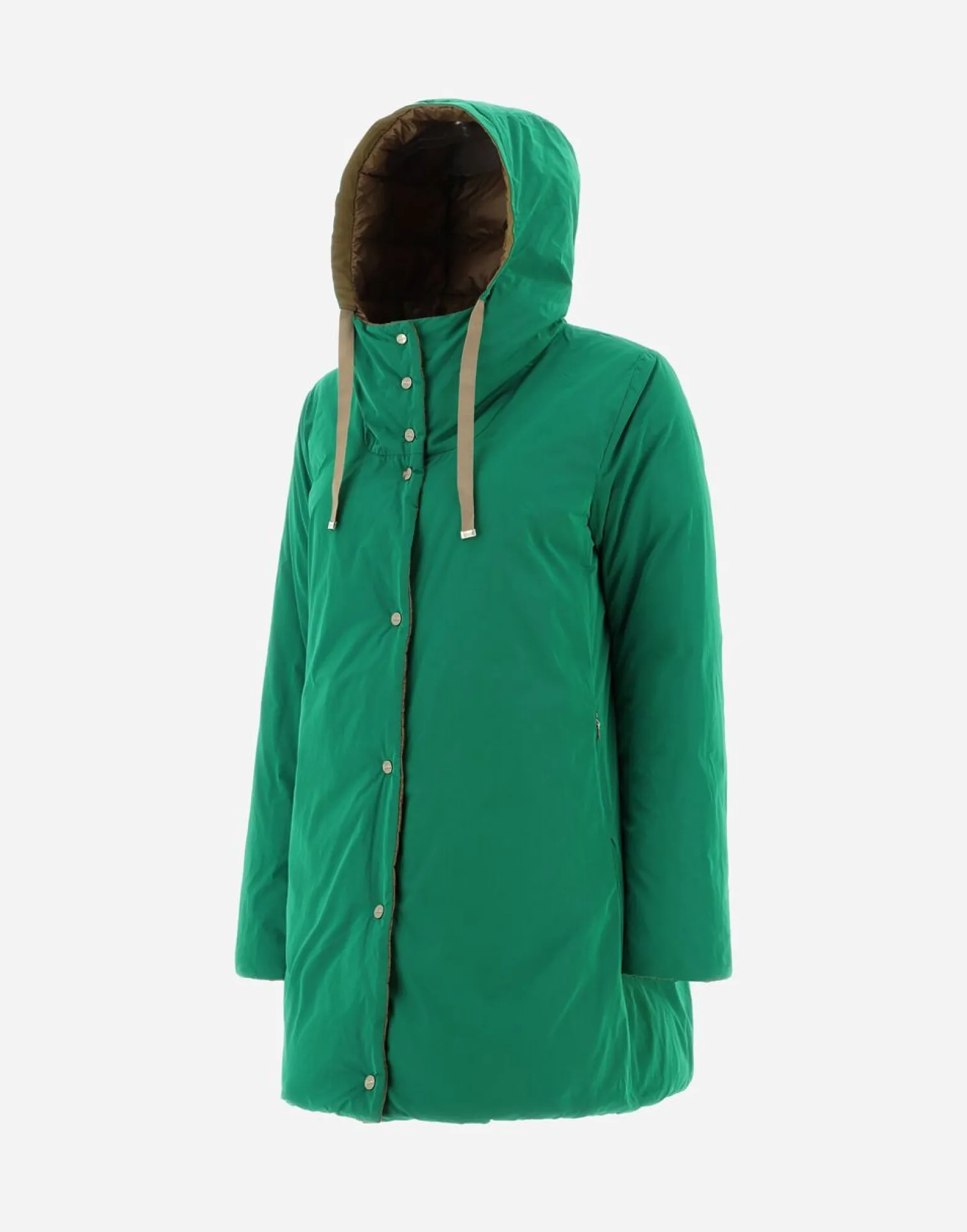 Herno Nylon Ultralight Reversible New Techno Taffeta A-Shape Jacket
