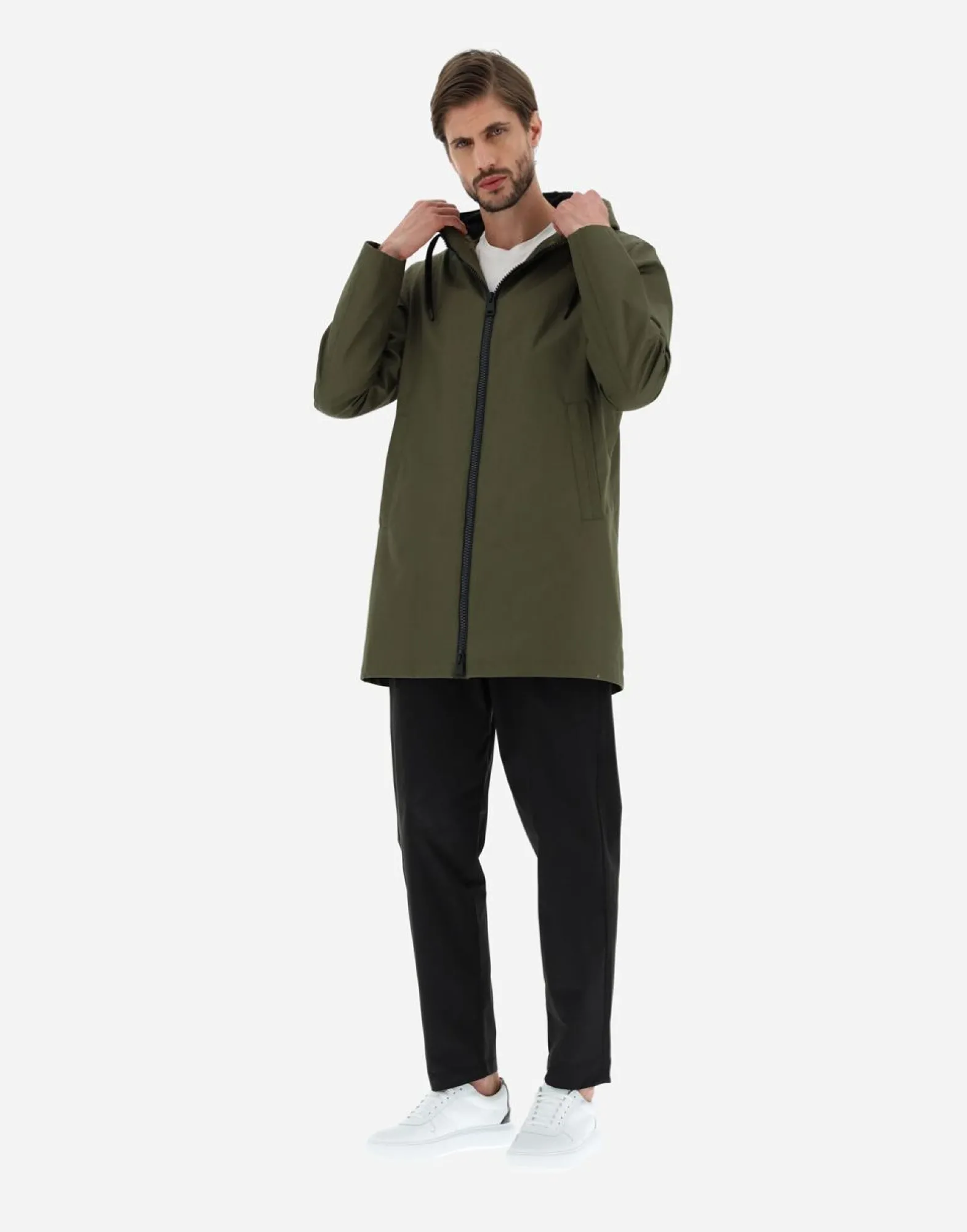Herno Parka In Delon & Ultralight Crease