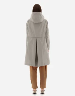 Herno Parka In New Techno Taffeta