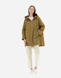 Herno Parka In New Techno Taffeta
