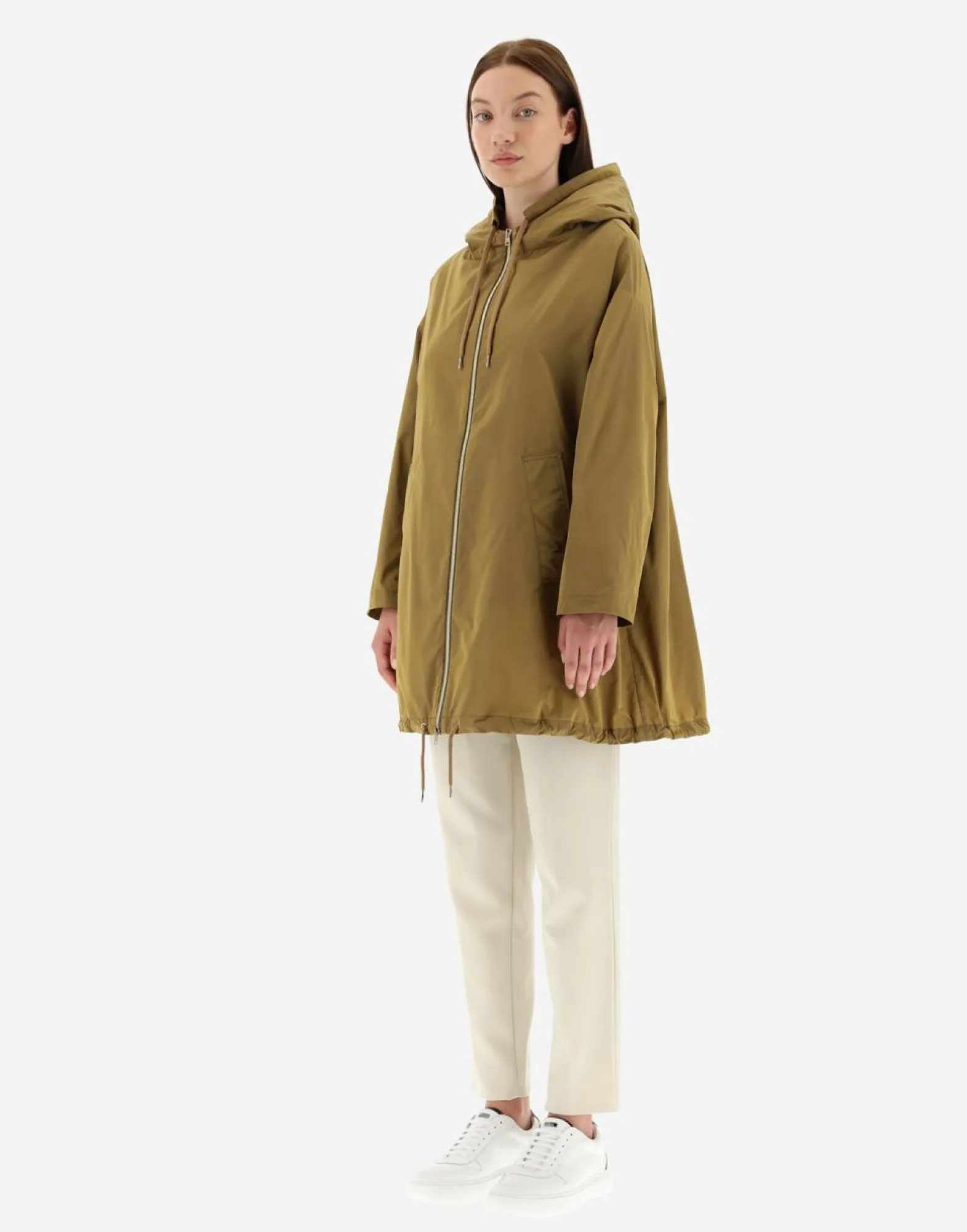 Herno Parka In New Techno Taffeta