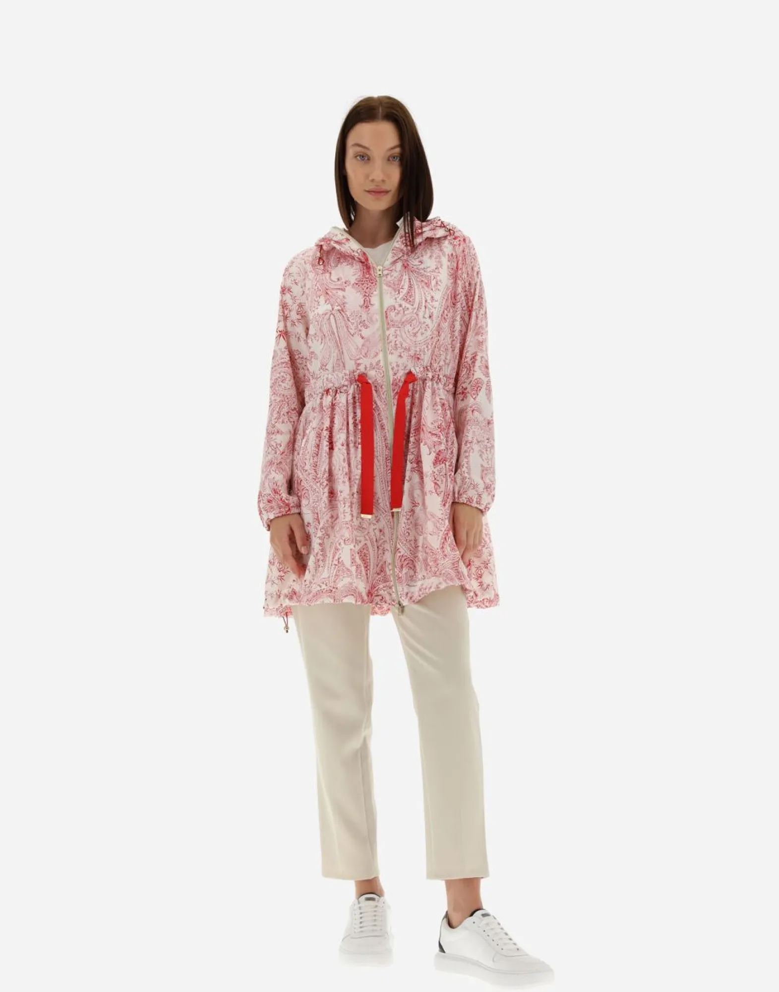 Herno Parka In Oriental Fancy