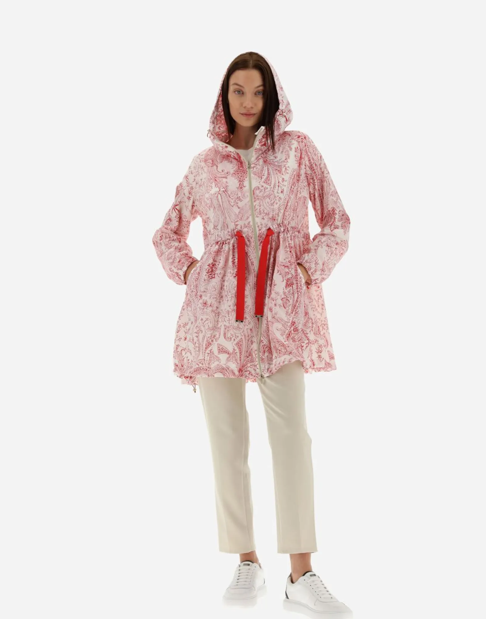 Herno Parka In Oriental Fancy