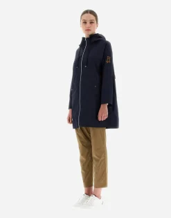 Herno Parka Jacket In Light Nylon Stretch