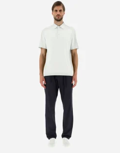 Herno Polo Shirt In Crepe Jersey